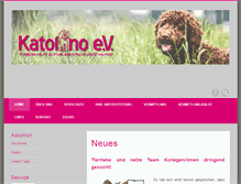 Tablet Screenshot of katolino.com